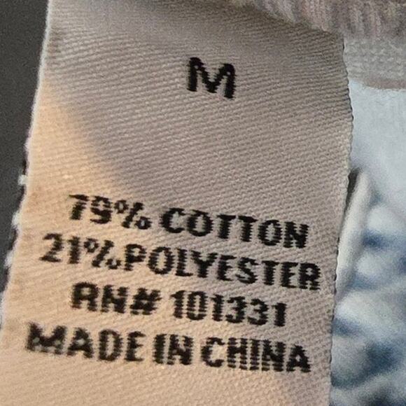 Refuge Distressed, Grunge, Thrashed Denim Stretch Skirt Women's Size Medium - Picture 6 of 6